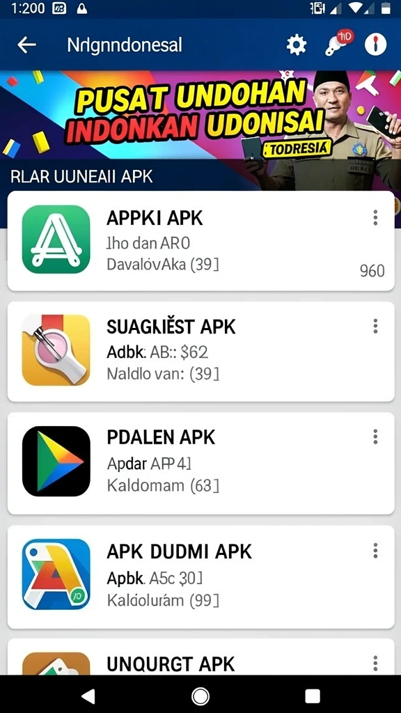 Alur unduhan aplikasi di meraktoto